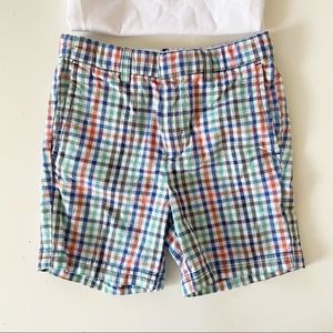 EGG Boys Preppy Plaid Shorts